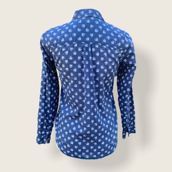 Madewell Elephant Button Up - Picture 2 of 5